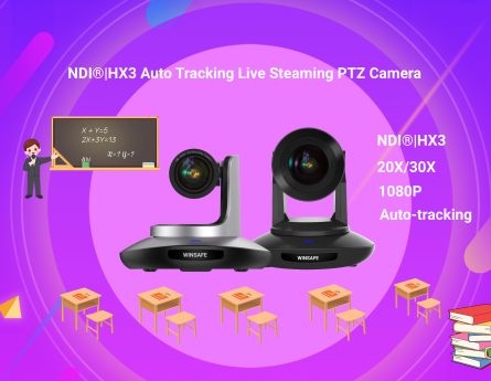 WINSAFE NDI®HX3 التعقب التلقائي للبخار المباشر إطلاق كاميرا PTZ