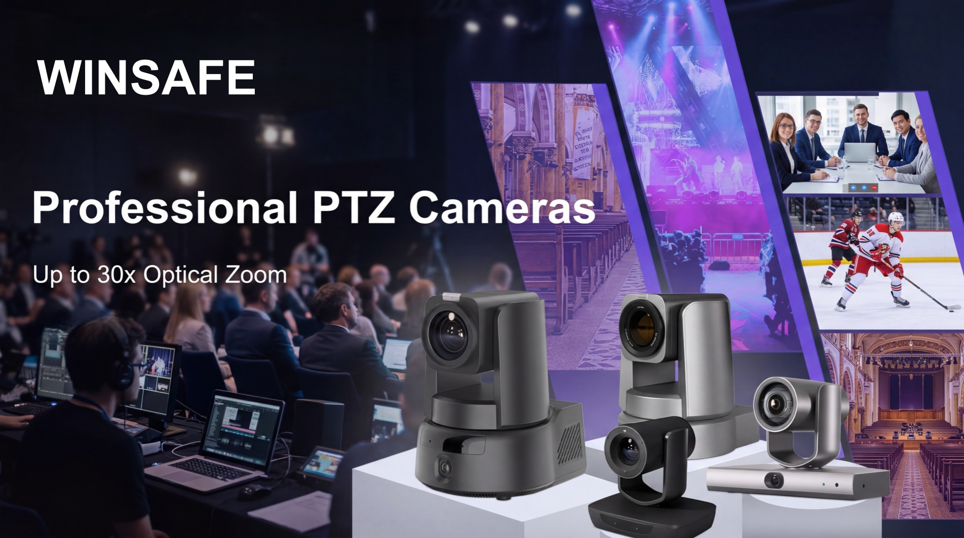 NDI PTZ Video Cameras